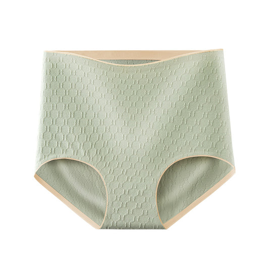 [ 5PCS ] Sexy Seamless Large Size High Waist Cotton Panties