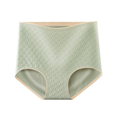 [ 5PCS ] Sexy Seamless Large Size High Waist Cotton Panties