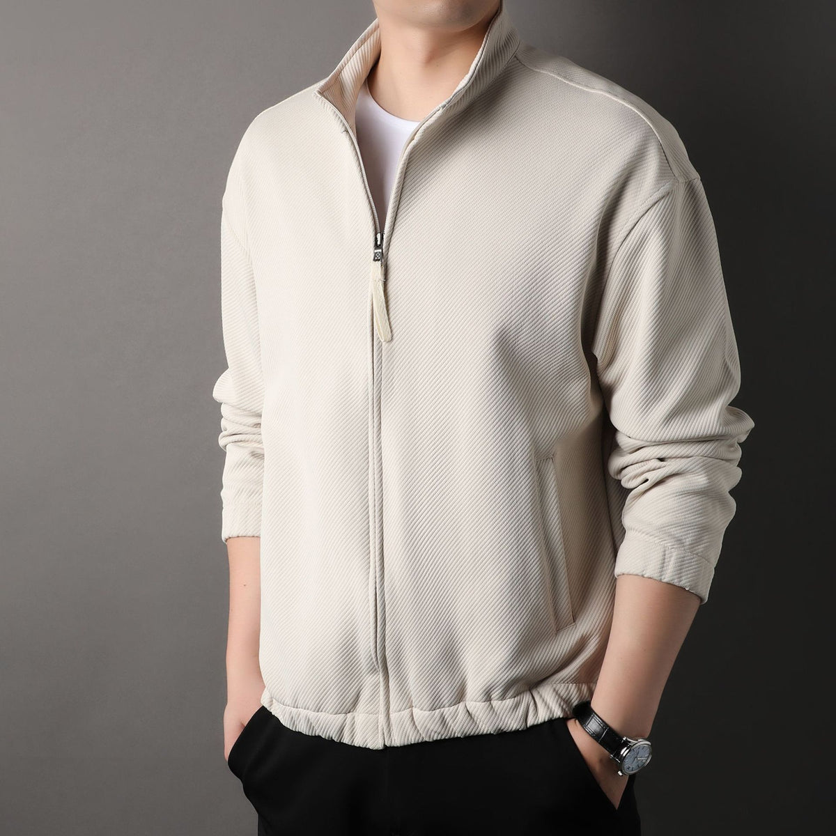 2024 Men's Spring Fashion Casual Loose Jacket