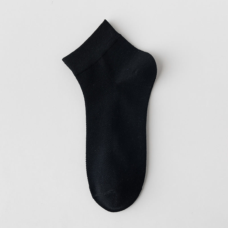 Men's 95% Cotton Mesh Sweat-absorbent Breathable Socks