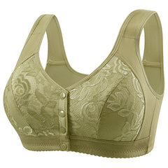 Comfortable large size wire-free bra
