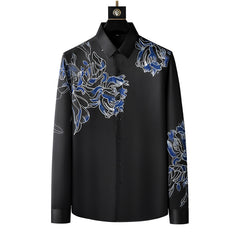 Men's High Quality Craft Printed Non-Iron Shirt
