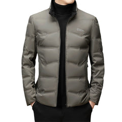 White duck down stand collar light antibacterial down jacket
