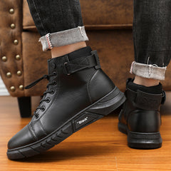 Men's Warm High Top Casual Martin Boots