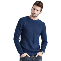 Men's New Round Neck Bottoming Sweater