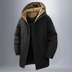 Men's New Thick Hooded Cotton Jacket