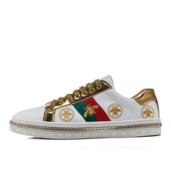 Men's Embroidered Comfortable Breathable Casual Shoes