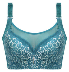 Thin full cup sexy plus size bra