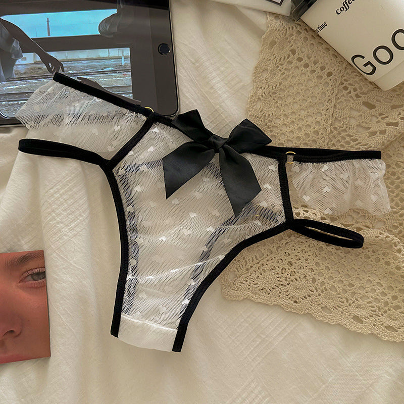 Lace Breathable Low Waist Briefs