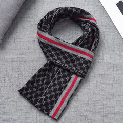 Men's Cashmere Warm Business Casual Scarf