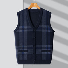 2024 Men's Warm Knitted Vest