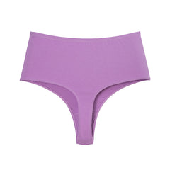 Women's Pure Cotton Large Size High Waist Breathable and Elastic Briefs
