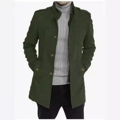 Men's Casual Comfortable Woolen Coat