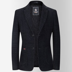 Men's New Winter Style Cotton and Thickened Casual Blazer