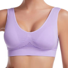 Mesh Breathable Sports Bra