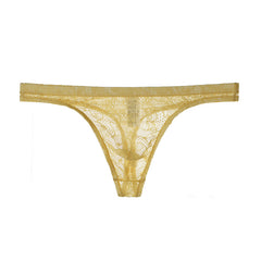 Men's Lace Transparent Ultra-thin Sexy Thong