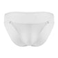 Men's New Unbuttonable Ice Silk Transparent Low-waist Briefs