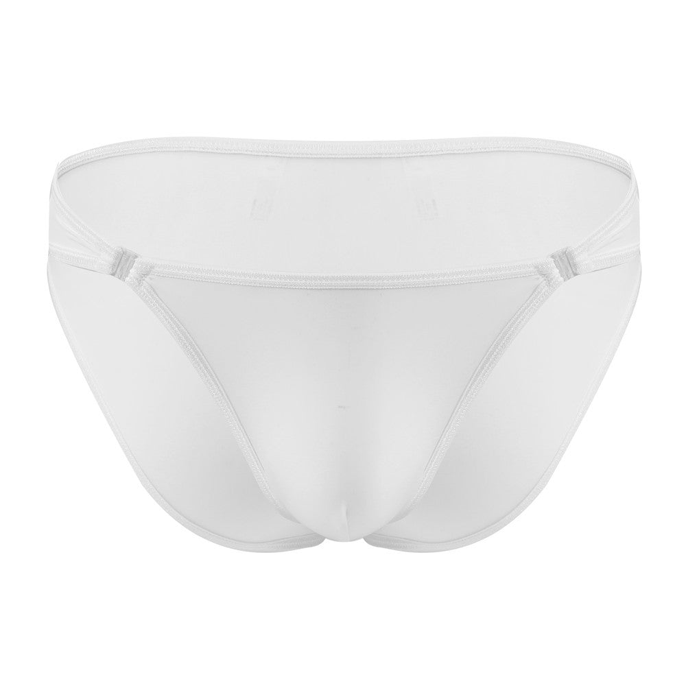 Men's New Unbuttonable Ice Silk Transparent Low-waist Briefs