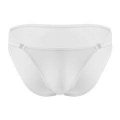 Men's New Unbuttonable Ice Silk Transparent Low-waist Briefs
