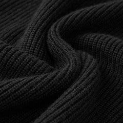 Men's Winter Thickened Solid Color Knitted Bottoming Woolen Sweater