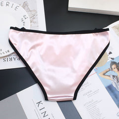 Low-rise Satin Comfortable Breathable Briefs