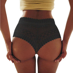 New Sexy Low Waist Hip Lift Feather Lace Thong