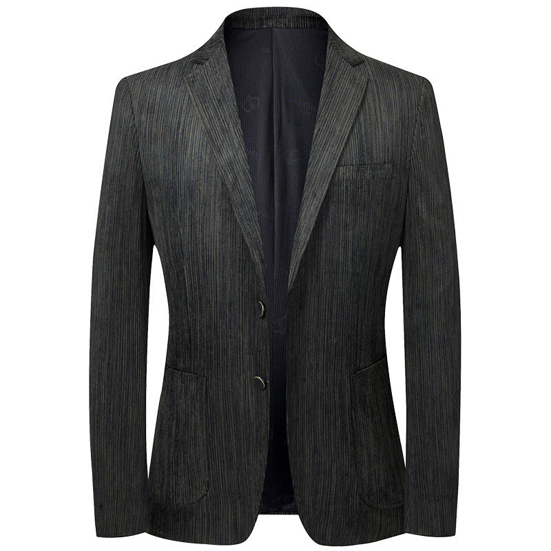 Men's Casual Corduroy Anti-wrinkle No-iron Slim Fit Blazer
