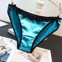 Low-rise Satin Comfortable Breathable Briefs