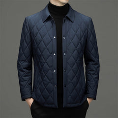 Winter cold-proof men's lapel warm cotton jacket