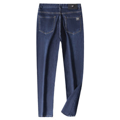 2023 Men's New Winter Business Casual Straight Stretch Jeans