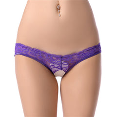 Sexy Lace Crotchless Panties