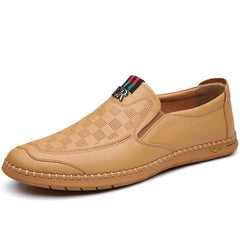 New style casual comfortable breathable non-slip leather shoes
