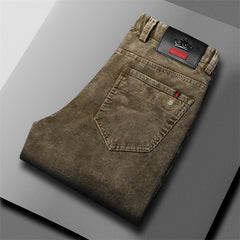 Men's Thickened Corduroy Cotton Straight Business Casual Pants