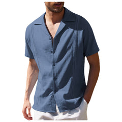 Men's Loose Casual Linen Shirt