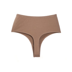 Women's Pure Cotton Large Size High Waist Breathable and Elastic Briefs