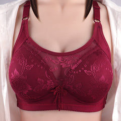 Thin no steel ring sexy plus size bra