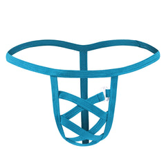 Tzy025T swimming material mesh rope thong