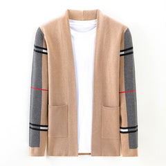 Men's Autumn and Winter Knitted Loose Casual Cardigan