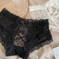 Hollow Lace Low Waist Transparent Sexy Bow Briefs