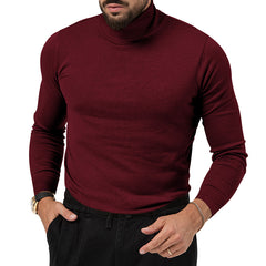 2023 New High Elastic High Collar Knitted Warm Base Cashmere Sweater