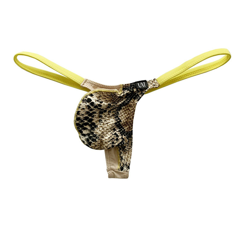 Men's camouflage skin-friendly thong