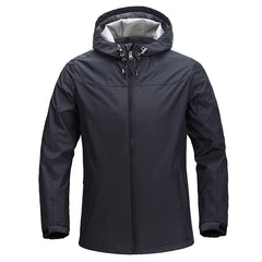 Men's Windproof and Rainproof Outdoor Sports Hooded Jacket