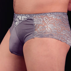 Men's Breathable Lace Sexy Briefs
