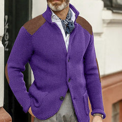 2024 New Slim Lapel Knitted Jacket