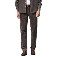 Straight-leg casual loose elastic solid color fashionable casual pants
