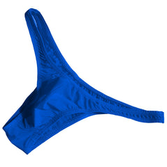 Translucent ice silk low-rise thong