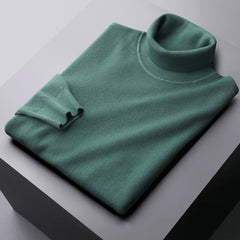 Turtleneck Warm Worsted Knit Sweater