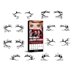 Halloween Makeup Tools Bat Spider Decorative Eyeliner Eyeshadow Sticker