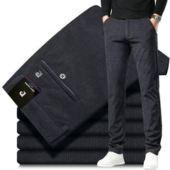 Men's Casual Straight Corduroy Pants