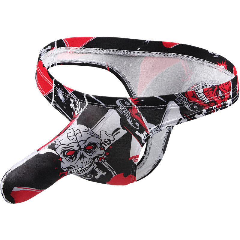 PS536 printed milk silk sexy thong